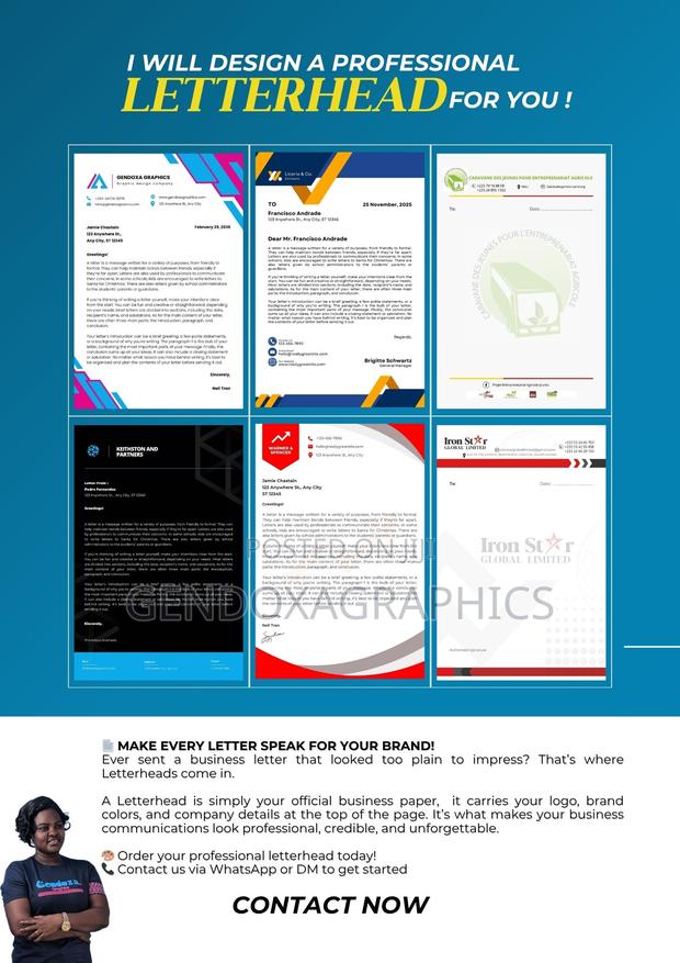 Company Letterhead Design