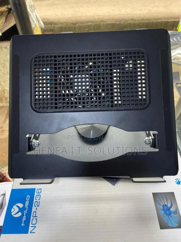 360° Metallic Laptop Stand With Inbuilt Double Fan · Photo 8