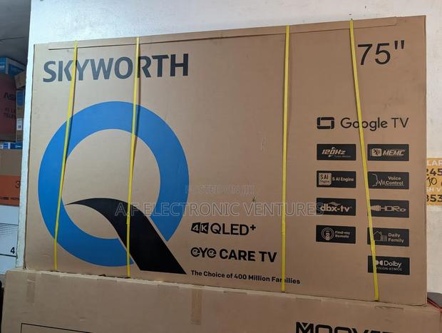 Skyworth 75-Inches Qled · Photo 1