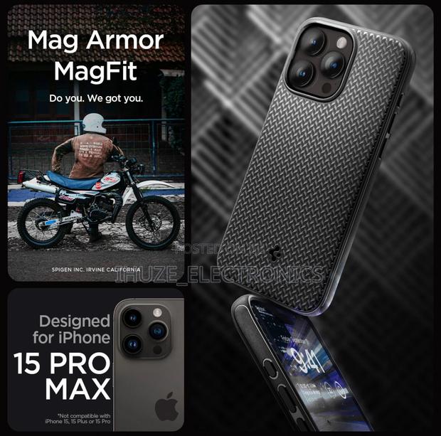 Spigen Mag Armor (Magfit) Case for iPhone 15/16/17 Pro Max · Photo 3