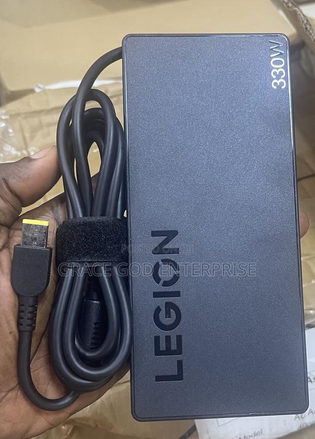 Original Lenovo Legion Charger 330w Yellow Slim Tip · Photo 1
