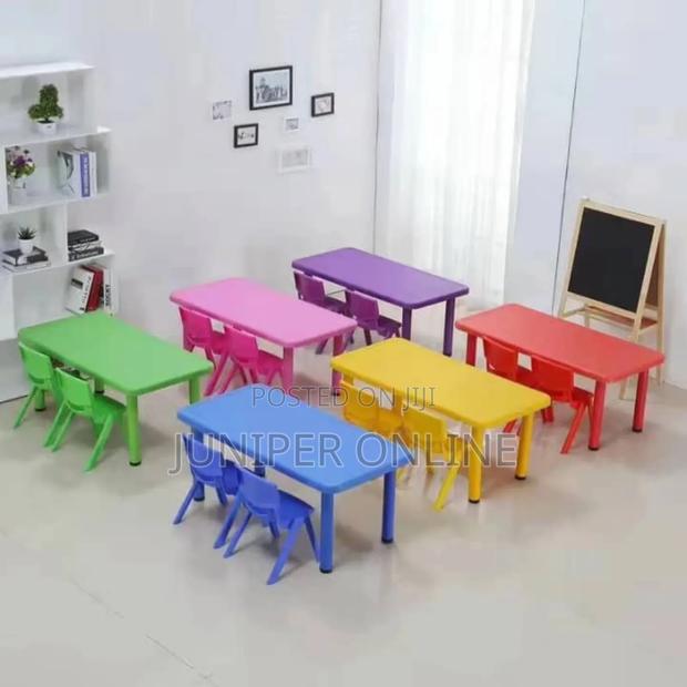 Kg Study Table Rectangular Shaped · Photo 1