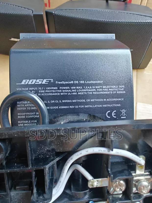 Bose Waterproof Outdoor Wall Speaker Ds16se Switcheable 8ohms/100 Volt · Photo 3