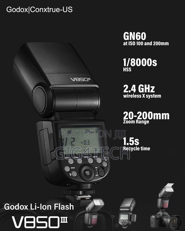 Godox V850iii 2.4g Lithium Battery HSS Wireless Speedlite Flash · Photo 2