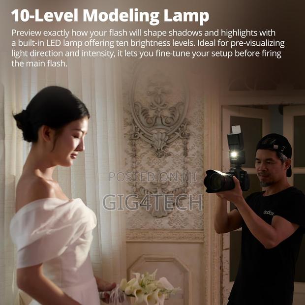 Godox V480c Camera Flash for Canon Gn50 High Output Speedlite · Photo 5