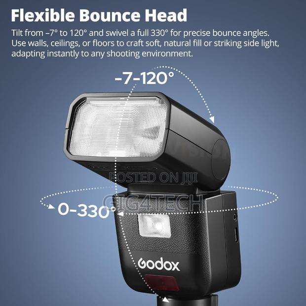 Godox V480c Camera Flash for Canon Gn50 High Output Speedlite · Photo 2