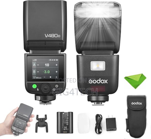 Godox V480c Camera Flash for Canon Gn50 High Output Speedlite · Photo 1