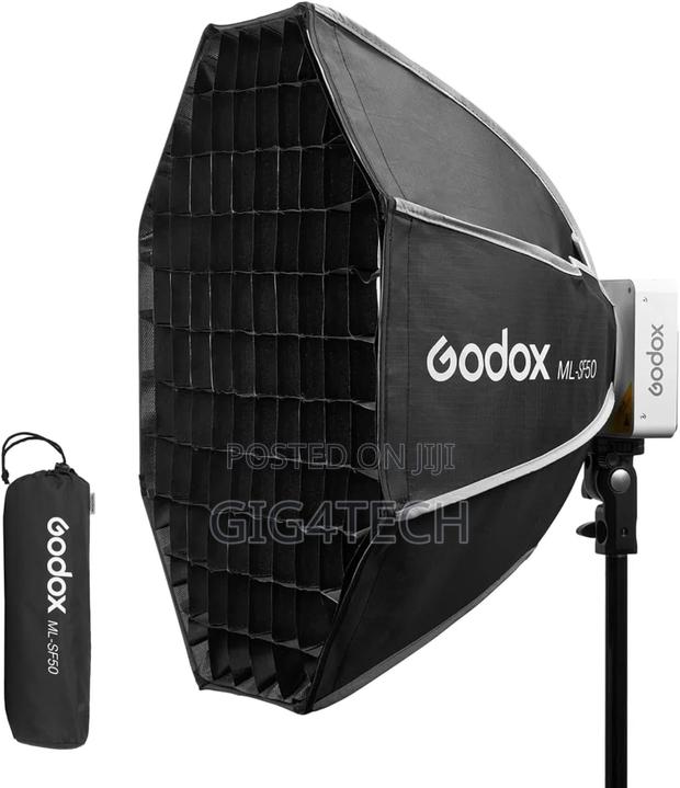 Godox Ml-Sf50 50cm Softbox (With Honeycomb Grid) for Ml100bi/Ml60ii Bi · Photo 2