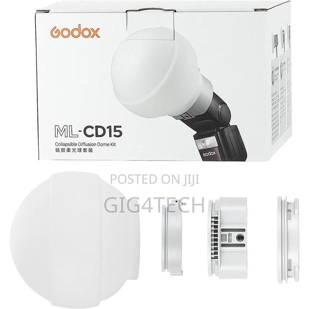 Godox Diffusion Dome Kit Ml-Cd15 for V1 Ad200 Ad400pro Ml60 · Photo 1