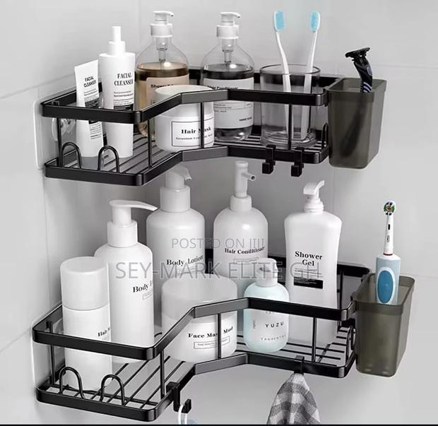 2 in 1 Bathroom Corner Rack · Photo 2