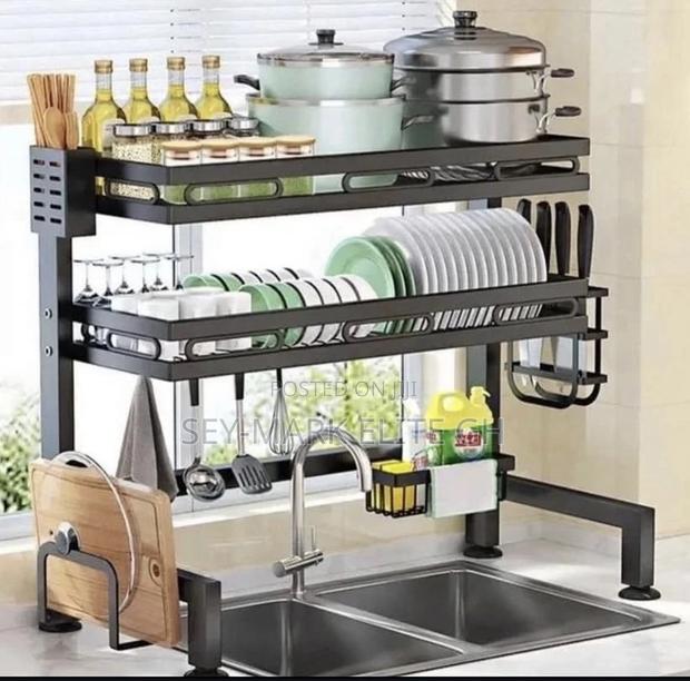 2 Tier Kitchen Over the Sink Rack/Dish Drainer Rack · Photo 1