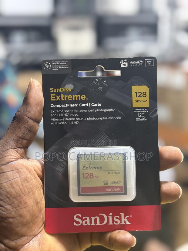 128gb Extreme Cf Card · Photo 1