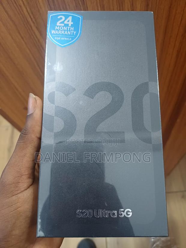 New Samsung Galaxy S20 Ultra 5G 128 GB Black · Photo 1