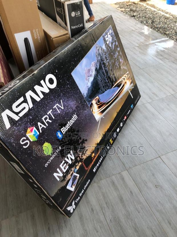 Woow Display! Asano 55” Smart Tv With Ultra-Clear Screen · Photo 1