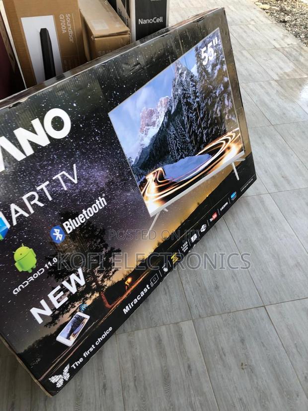 Asano 55” Smart Led Tv Watch, Stream Feel the Magic · Photo 1