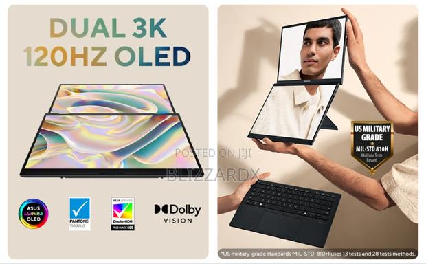 New Laptop Asus Zenbook Duo 14 32GB Qualcomm Snapdragon X Plus SSD 1T · Photo 6