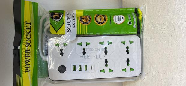 6 Way Multi Extension Board With Usb Port · Photo 1