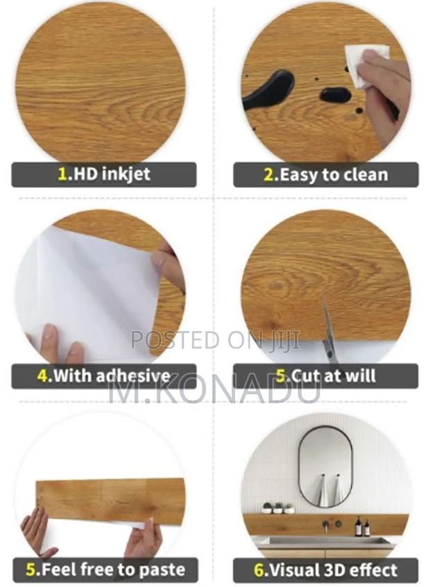 PVC Tiles ,Waterproflooring Self-Adhesive Tile · Photo 4