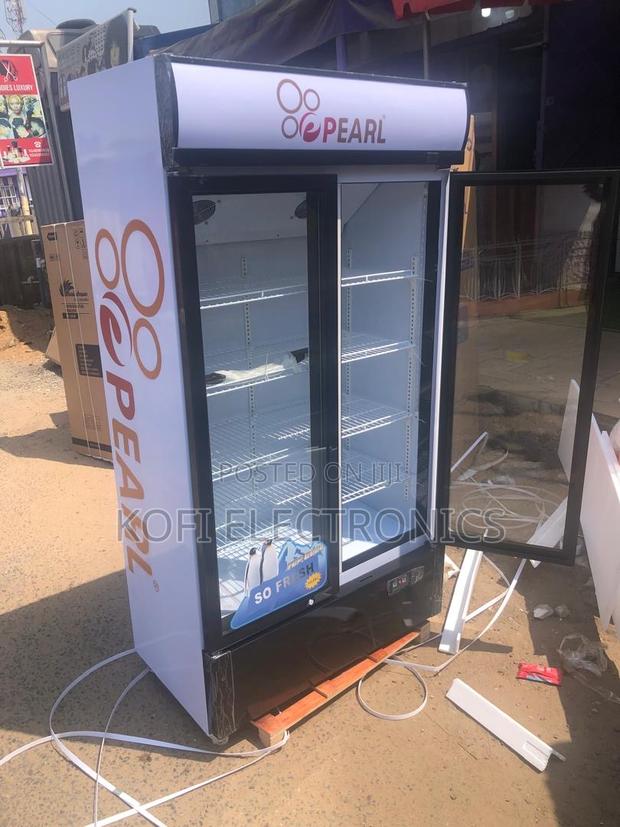 Pearl 400l Glass Door Cooler Showcase Freshness With Style · Photo 1