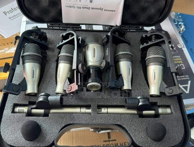 Samson Dk707 7-Piece Drum Microphone Kit. · Photo 1