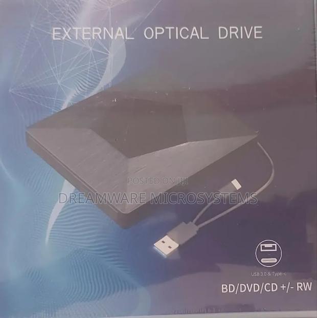 External Blu Ray Drive, Portable Bluray Drive Usb 3.0 And Type-c Bd · Photo 4