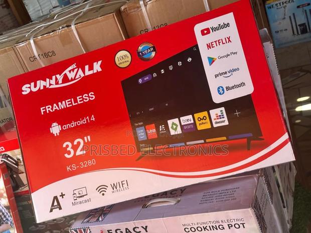 Sunnywalk Frameless 32" Smart With Netflix · Photo 1