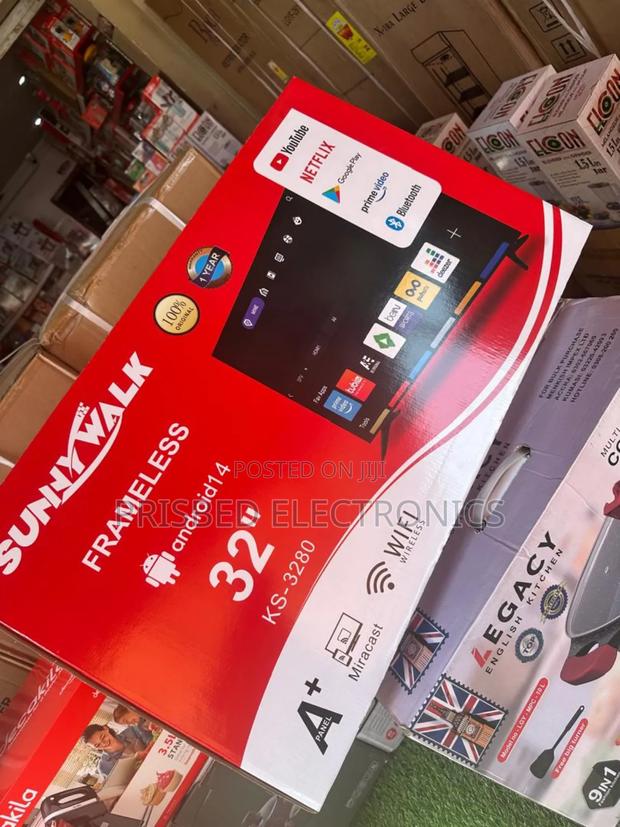 Sunnywalk Frameless 32" Smart With Netflix · Photo 3