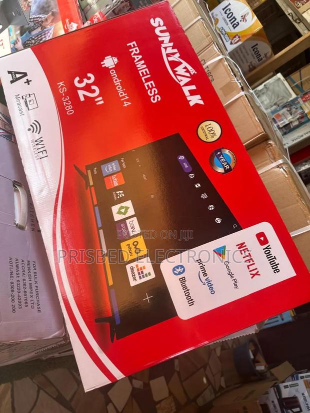Sunnywalk Frameless 32" Smart With Netflix · Photo 5