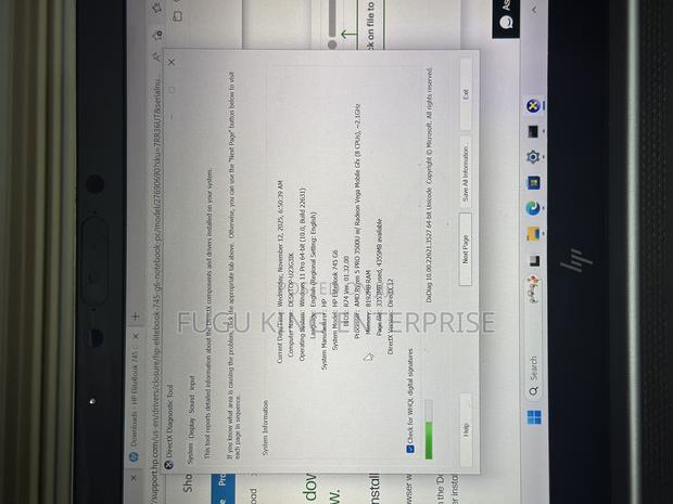 Laptop HP EliteBook 745 G6 8GB Intel Core I5 SSD 256GB · Photo 8