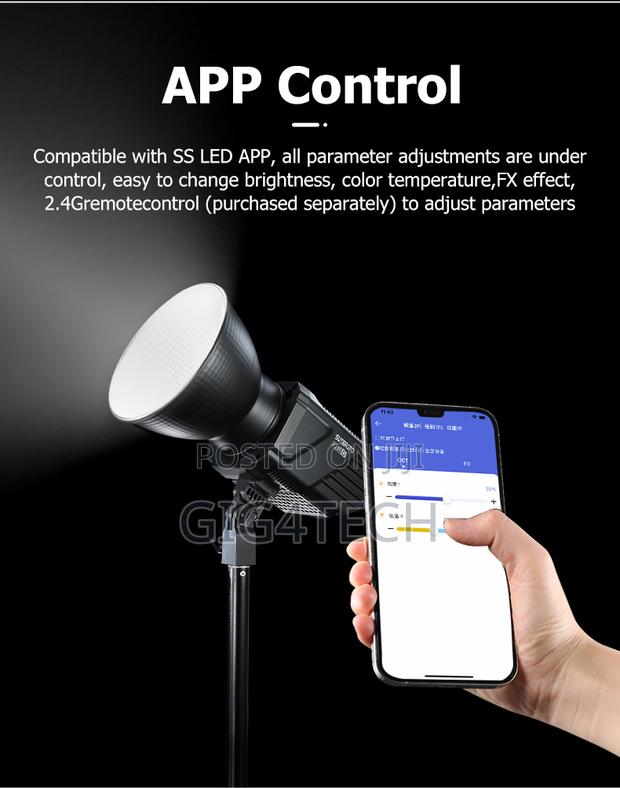 Sutefoto P160bi 160w Bicolor Studio Led Light Bowens Mount · Photo 2