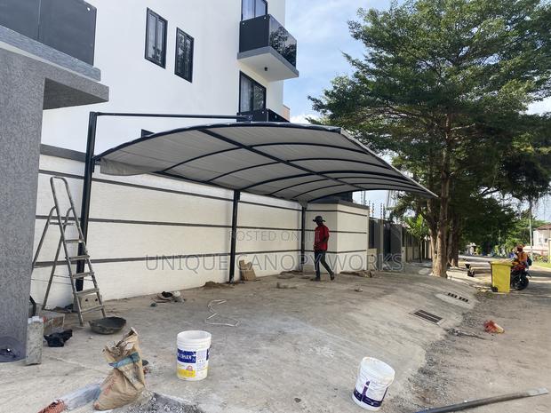Grey Top Up Car Canopy · Photo 3