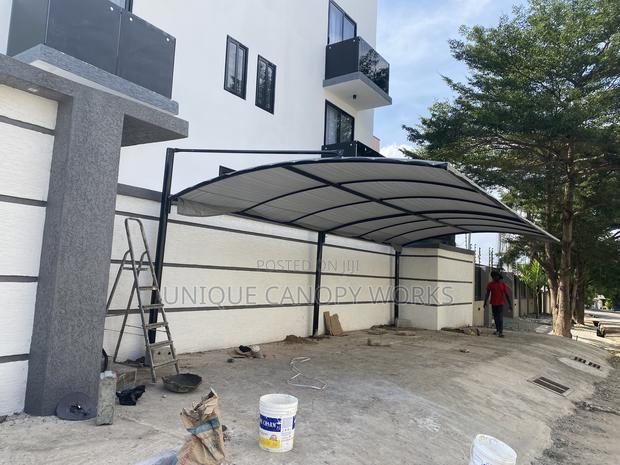 Grey Top Up Car Canopy · Photo 7
