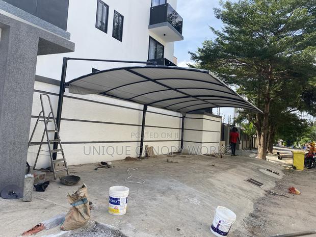 Grey Top Up Car Canopy · Photo 6