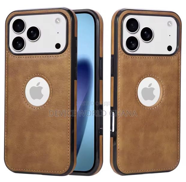 Pz Leather Back Case for iPhone 17promax 17pro 17 · Photo 1