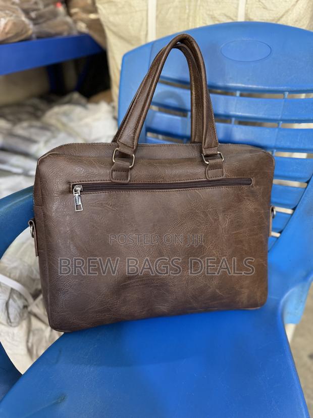 Pure Leather Unisex Laptop Bag 15 Inches - 17 Inches. · Photo 2