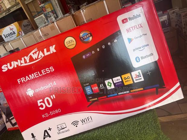 Sunnywalk 50" Smart Frameless Tv · Photo 1