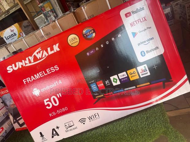 Sunnywalk 50" Smart Frameless Tv · Photo 3