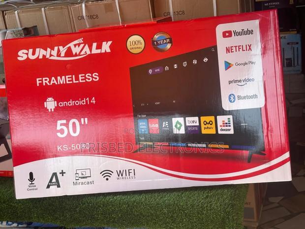 Sunnywalk 50" Smart Frameless Tv · Photo 4