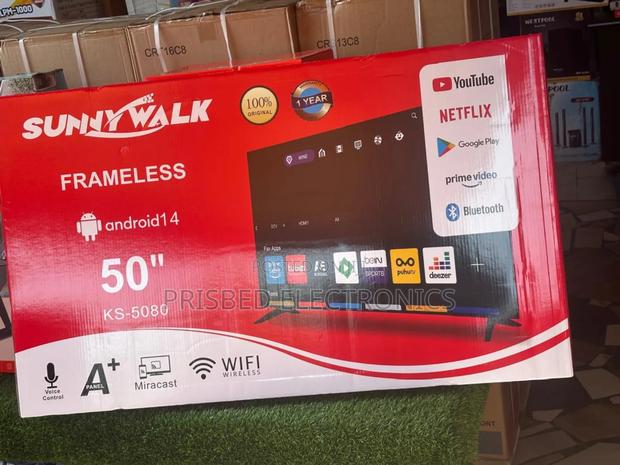 Sunnywalk 50" Smart Frameless Tv · Photo 5