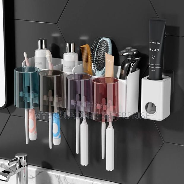Toothpaste Dispenser/ Storage/ Brush Holder · Photo 1