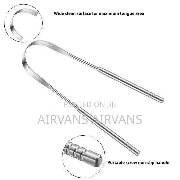 Stainless Steel Tongue Scraper · Photo 5