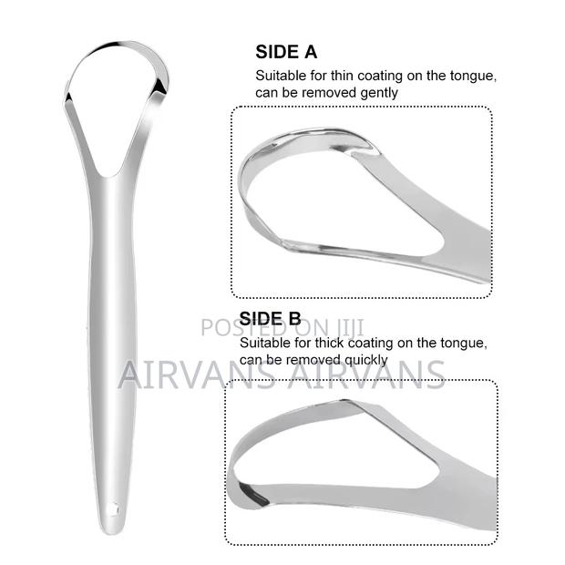Stainless Steel Tongue Scraper · Photo 6