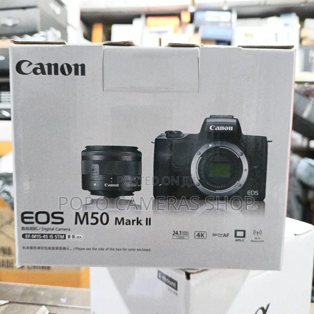 Canon Eos M50 Mark Ii With Ef -M15-45 Is STM Lens · Photo 1