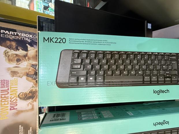 Logitech Mk220 Wireless Keyboard and Mouse Combo Original From Uk · Photo 2