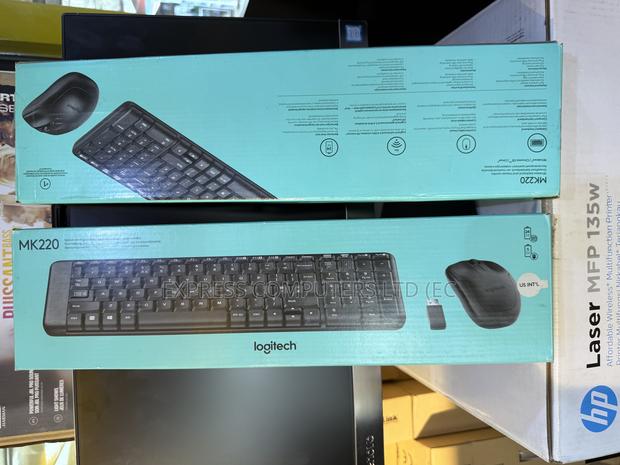 Logitech Mk220 Wireless Keyboard and Mouse Combo Original From Uk · Photo 5