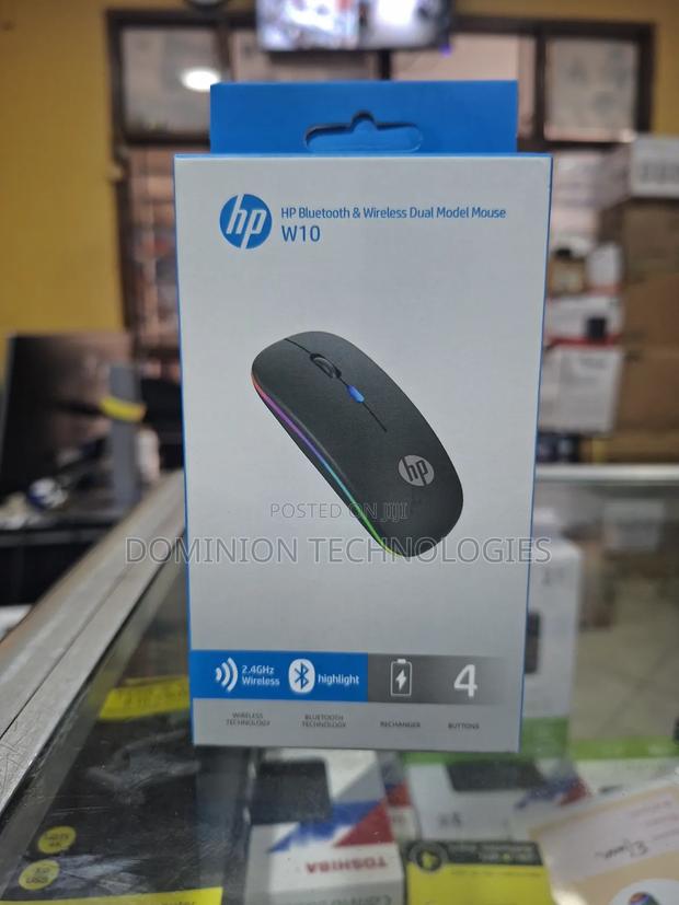 Hp Bluetooth Wireless Dual Model Mouse W10 · Photo 2