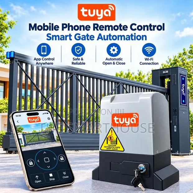 Tuya WiFi Smart Automatic Sliding Gate Motor · Photo 1