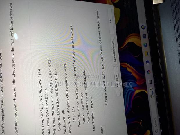 Laptop HP Spectra 13 16GB Intel Core I7 SSD 512GB · Photo 1