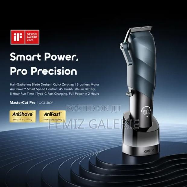 Oraimo Mastercut Pro 4500mah Anishavetm Smart Clipper · Photo 2
