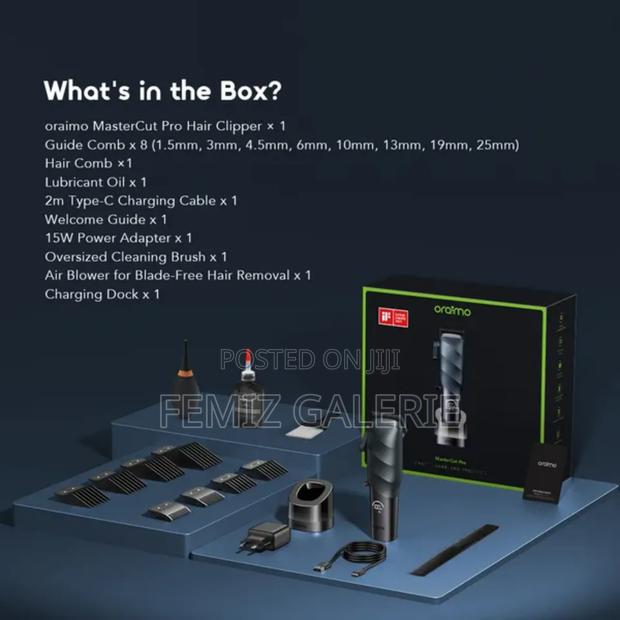 Oraimo Mastercut Pro 4500mah Anishavetm Smart Clipper · Photo 6